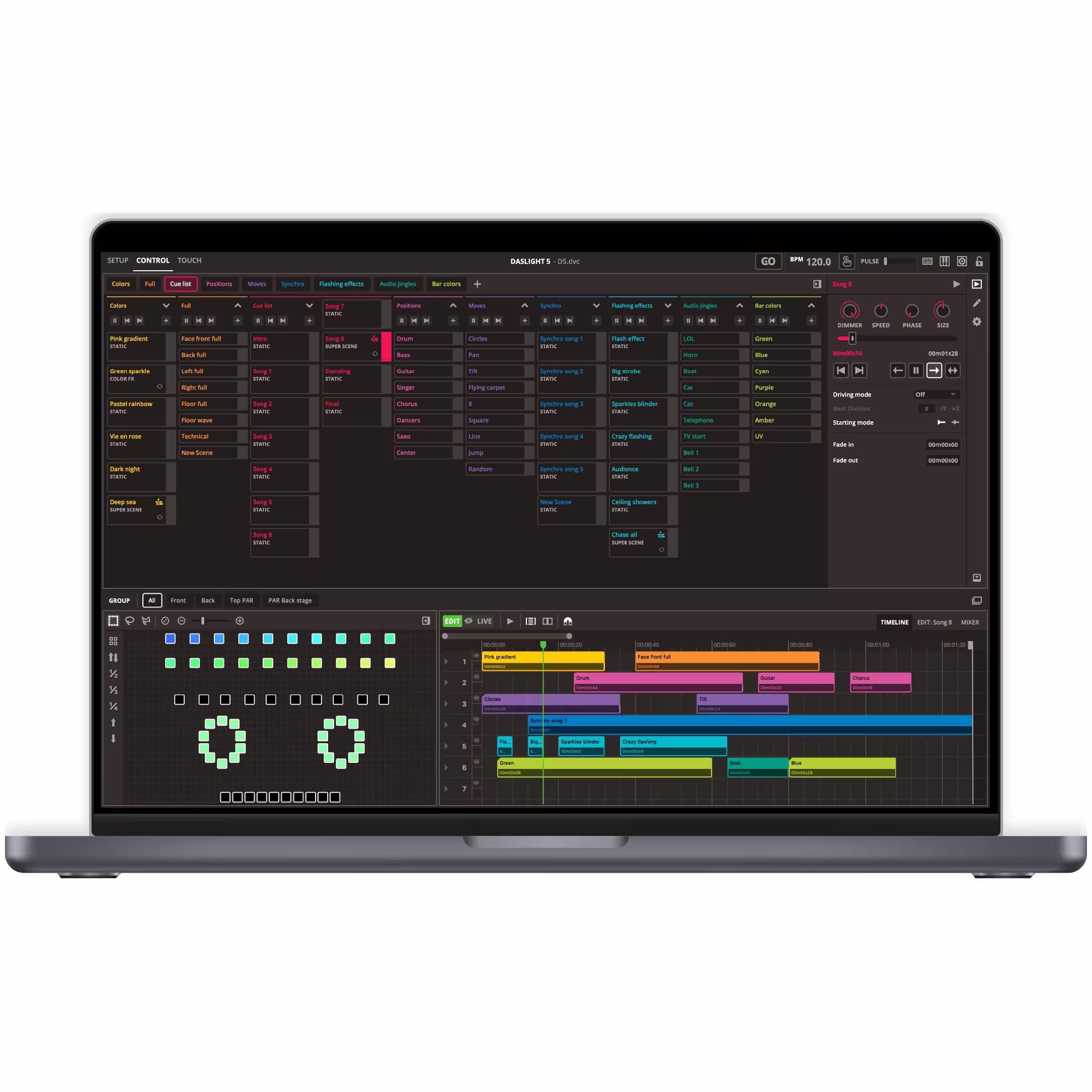 Програмиране на осветителна система със софтуер Daslight 5 | AVStore